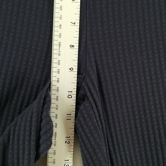 Point Zero Pants Women's USA 6 Leggings Skinny Purple Stripped Pull On Yoga - Picture 13 of 16